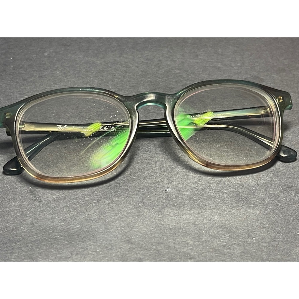Ray-Ban RB 5417 8252 Green Brown Gradient Phantos Frames 52-19 145 - Picture 8 of 12